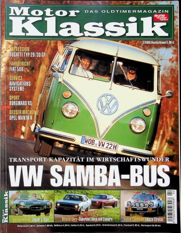 Deckblatt Motor Klassik (02/2006)